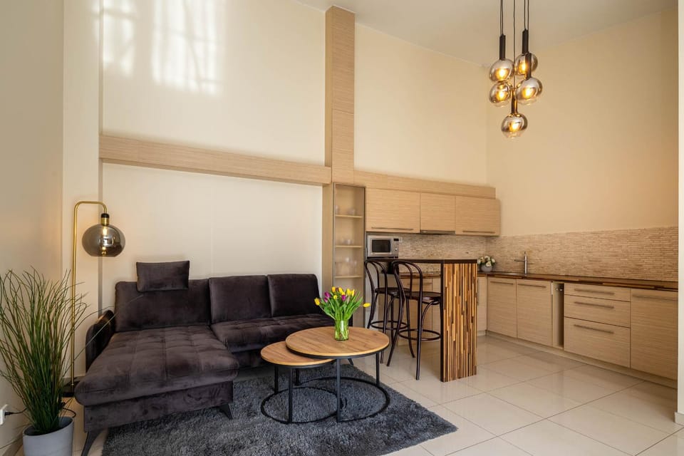 Kitchen or kitchenette, Living room