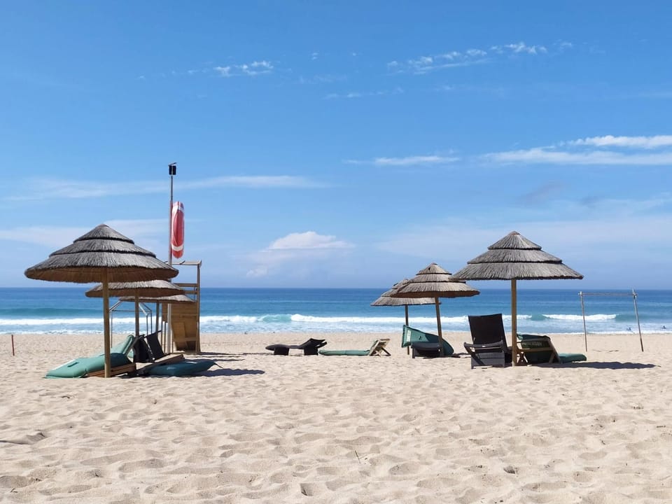 Day, Natural landscape, Beach, sunbed