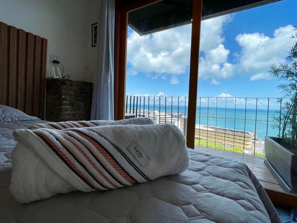 Bedroom, Sea view
