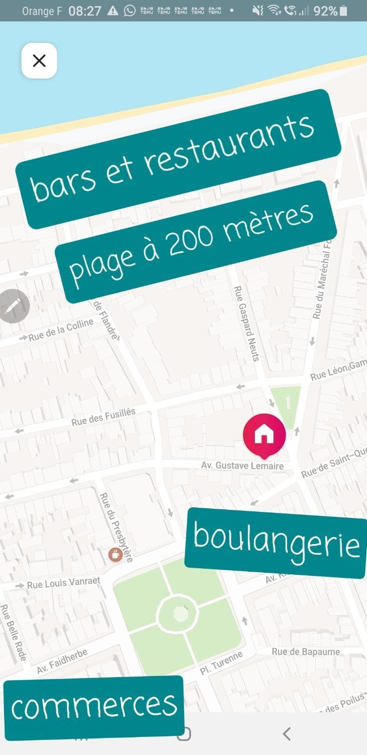 L' escale du bord de mer Apartment in Dunkirk