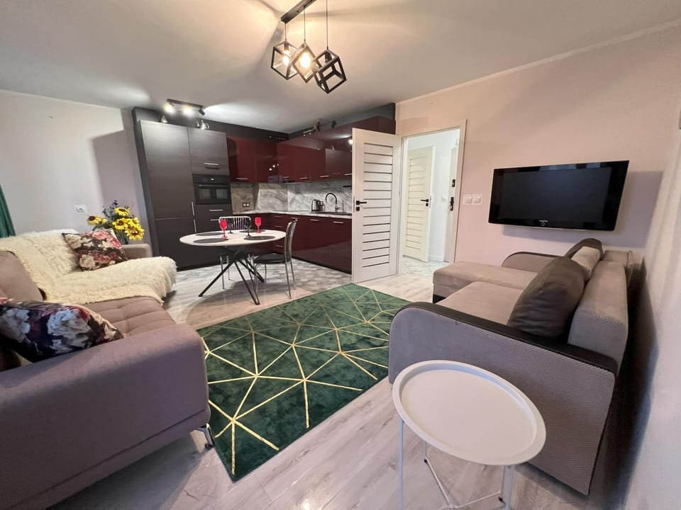 Kitchen or kitchenette, Living room, Dining area, minibar