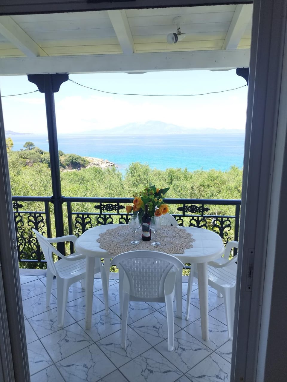 Day, Natural landscape, View (from property/room), Balcony/Terrace, Balcony/Terrace, Mountain view, Sea view