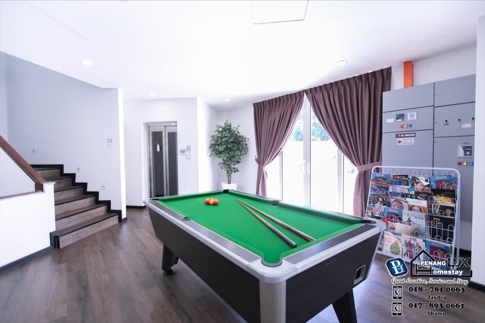 Villa w/PrivatePool Golf View Snooker BBQ 10BR House in Bayan Lepas