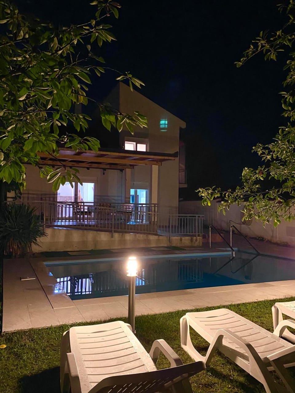 Property building, Night