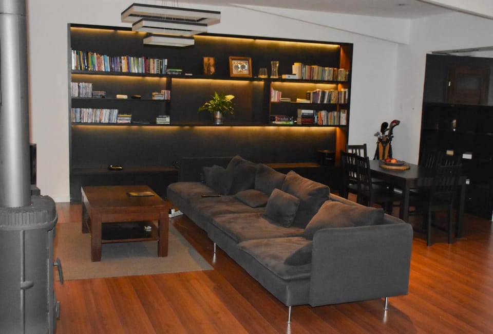 Library, Living room, Seating area