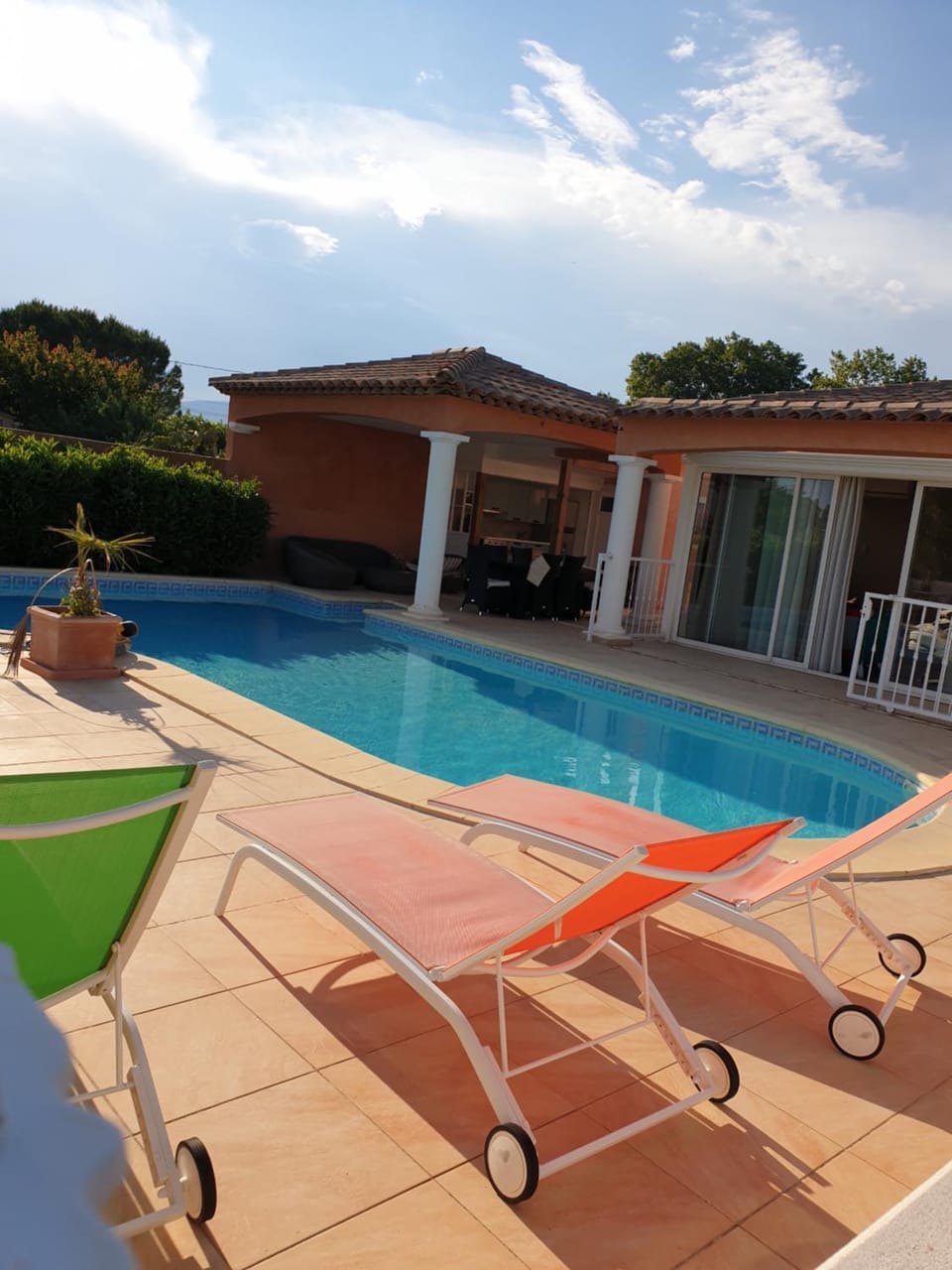 Villa Notre dame plain pied avec piscine privée 8 personnes House in Hyères