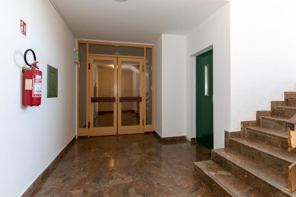 Property building, elevator
