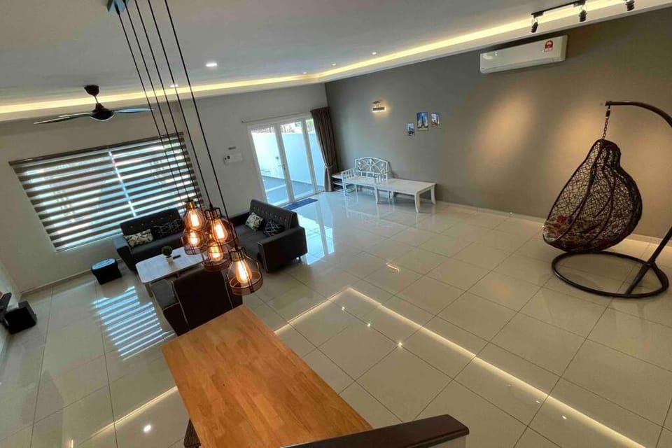 Living room, Seating area, air conditioner