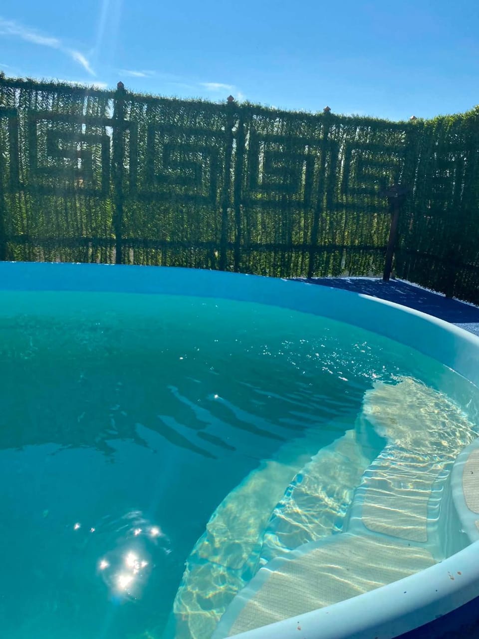 Day, Natural landscape, Balcony/Terrace, Seating area, Pool view, Sea view, Swimming pool