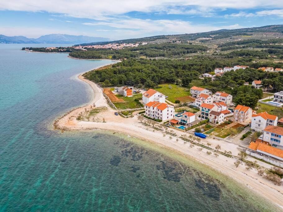 Natural landscape, Bird's eye view, Beach, Sea view