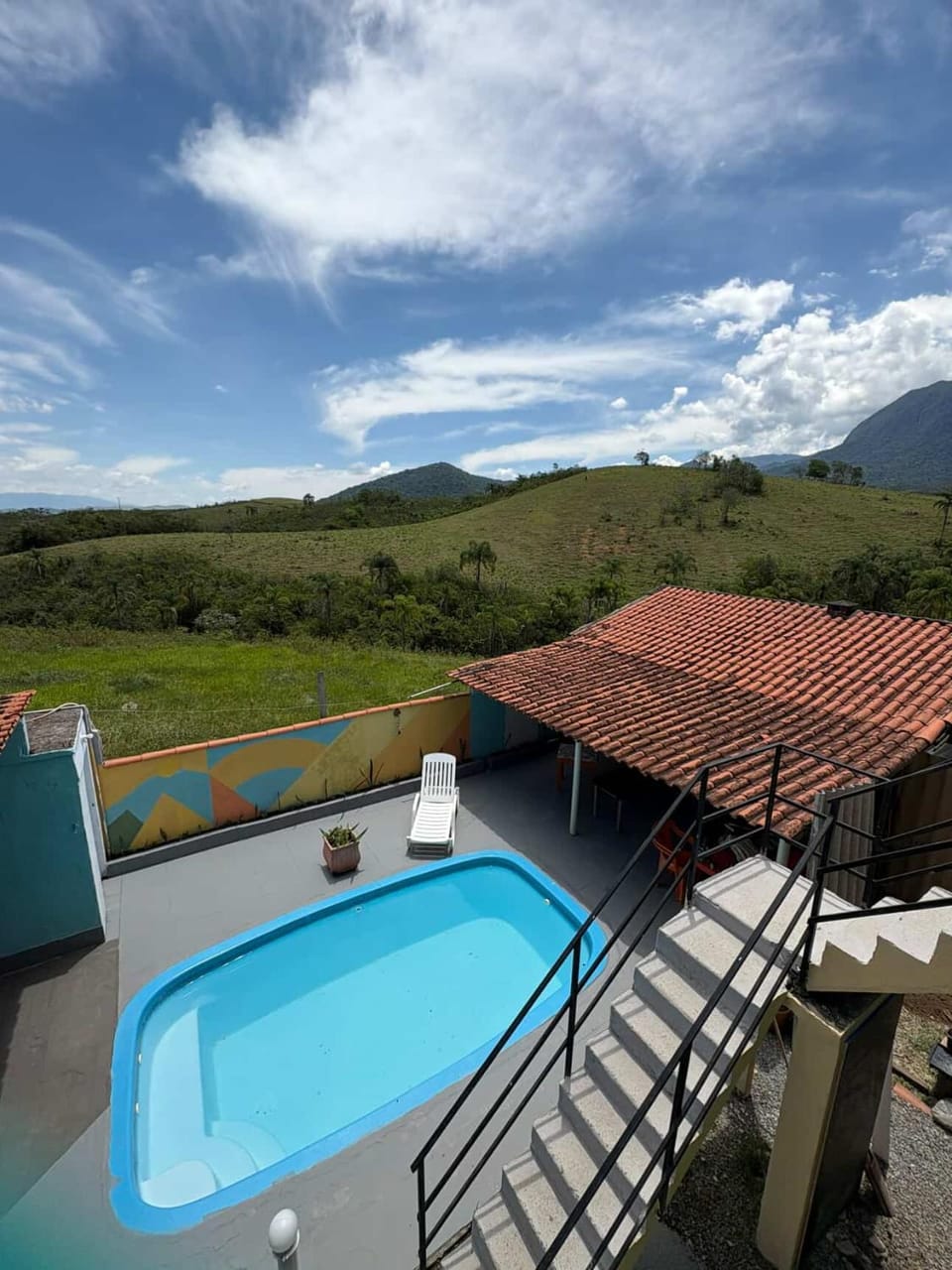 Natural landscape, Swimming pool