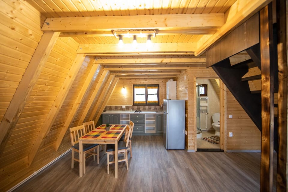 Catunul din Podei A-Frame Nature lodge in Romania