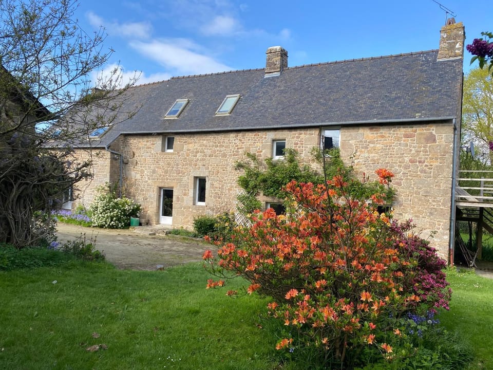 Property building, Spring, Garden