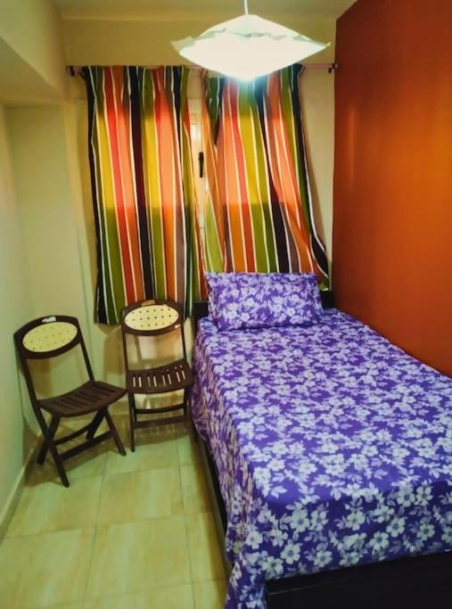 Bed, Living room, Photo of the whole room, Seating area, Bedroom