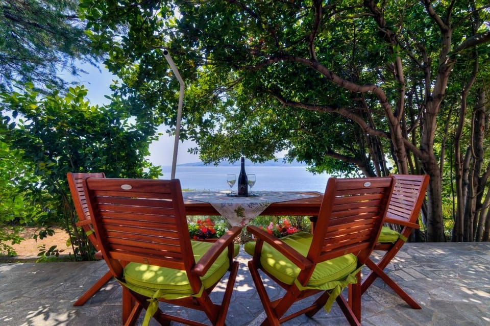 Patio, Spring, Sea view