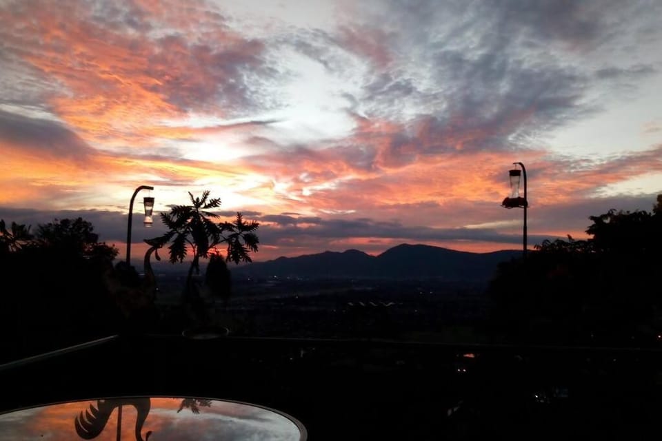 Natural landscape, Balcony/Terrace, Mountain view, Sunrise, Sunset
