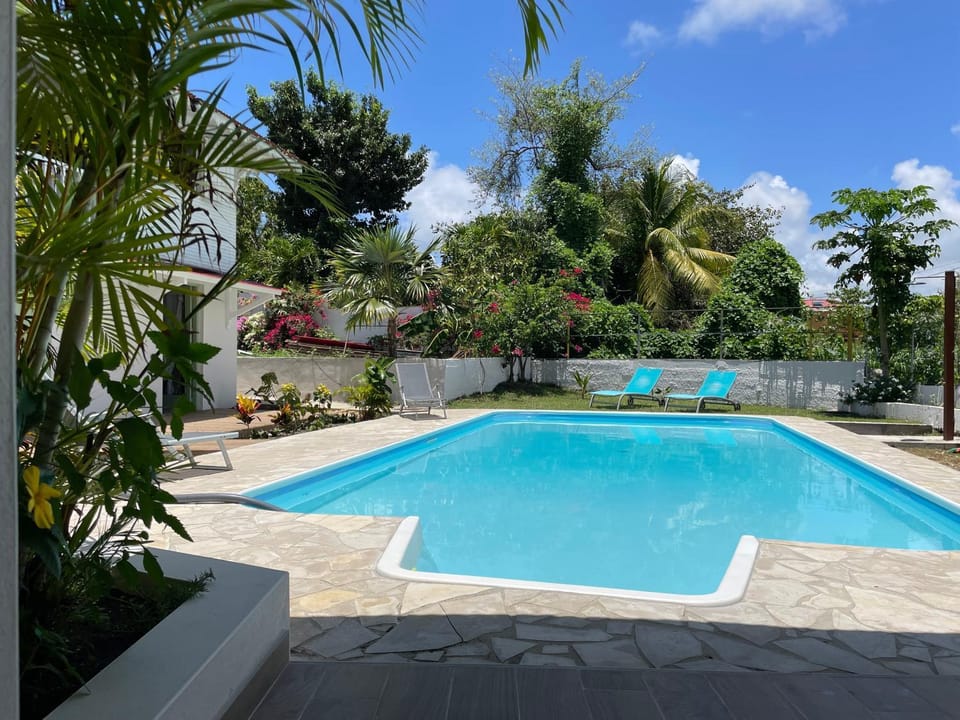 Pool view, Swimming pool, Swimming pool, sunbed
