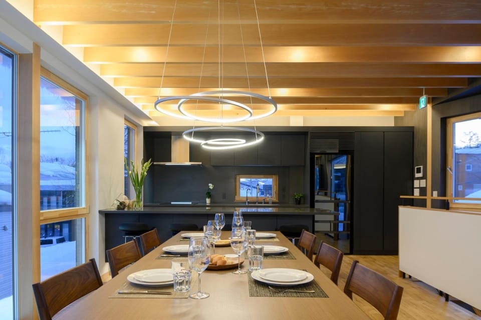 Kitchen or kitchenette, Living room, Dining area, minibar