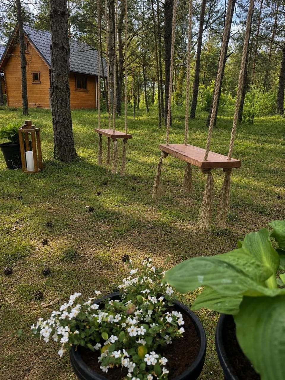 BORSKÓWKA domki z balią z jacuzzi i sauna House in Pomeranian Voivodeship