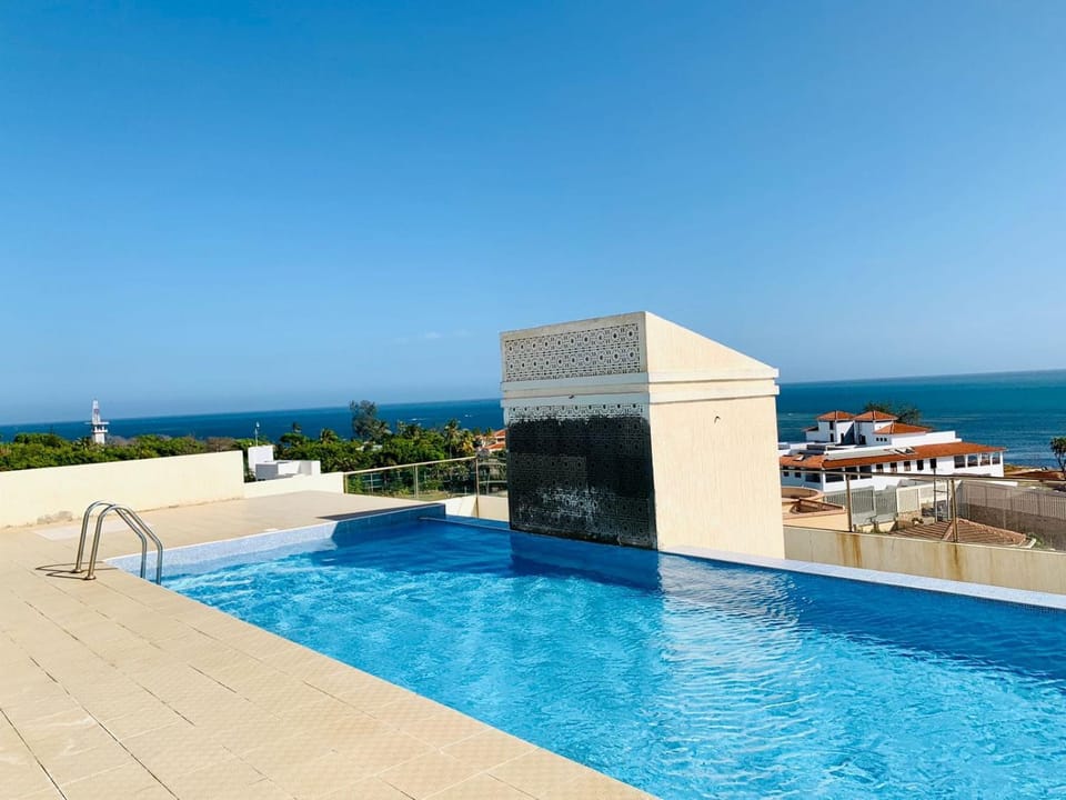 Pool view, Sea view, Swimming pool, Swimming pool, sunbed