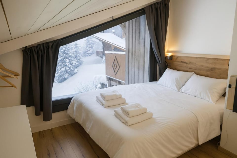 A lovely duplex with views of the Mont Blanc Apartment in Les Houches