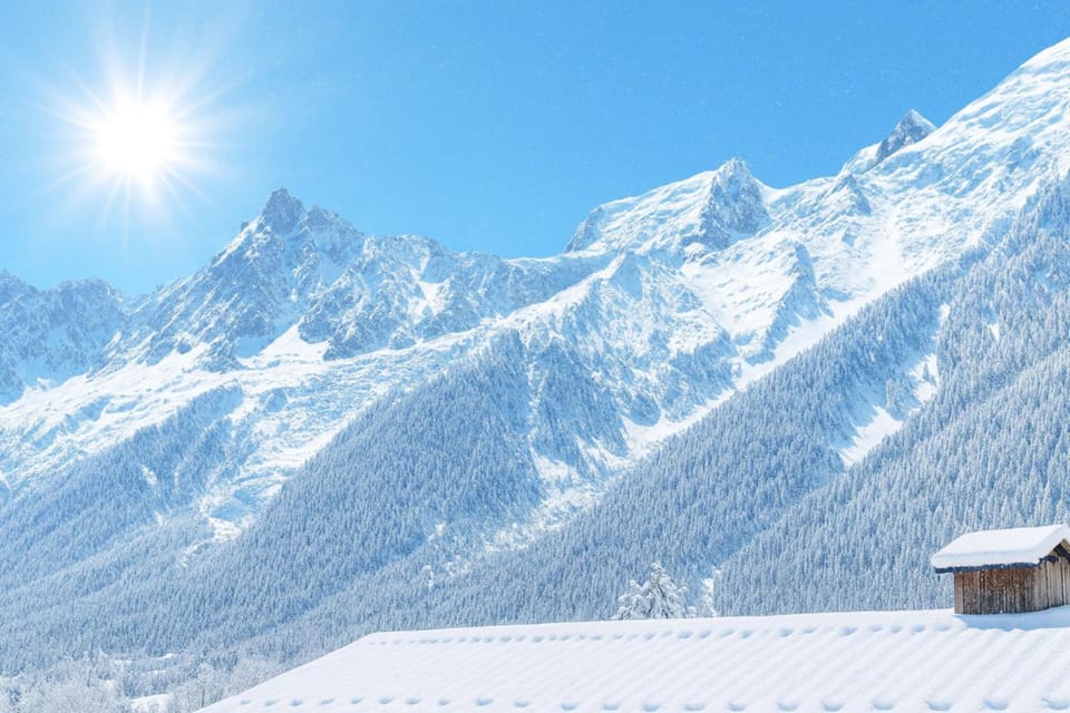 A lovely duplex with views of the Mont Blanc Apartment in Les Houches