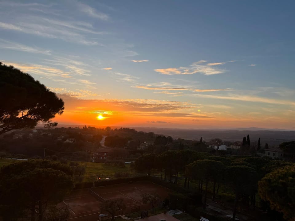 Natural landscape, Sunset