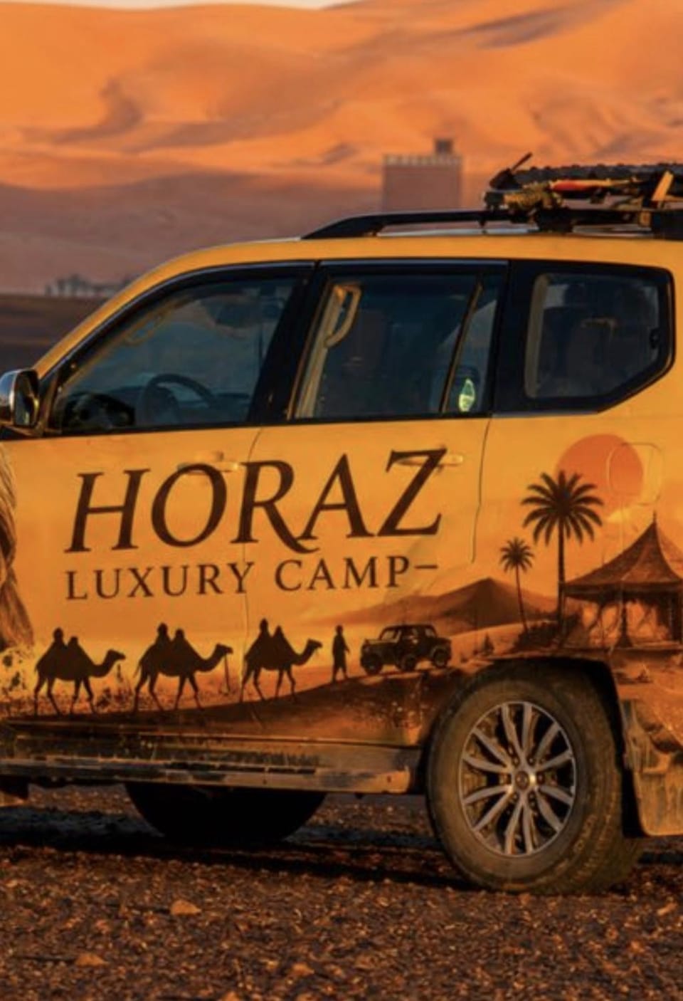 Horaz luxury Camp Luxury tent in Morocco