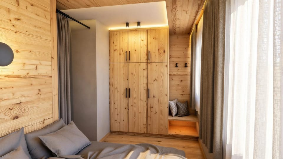 Bedroom, wardrobe