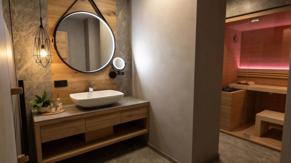 Sauna, Bathroom