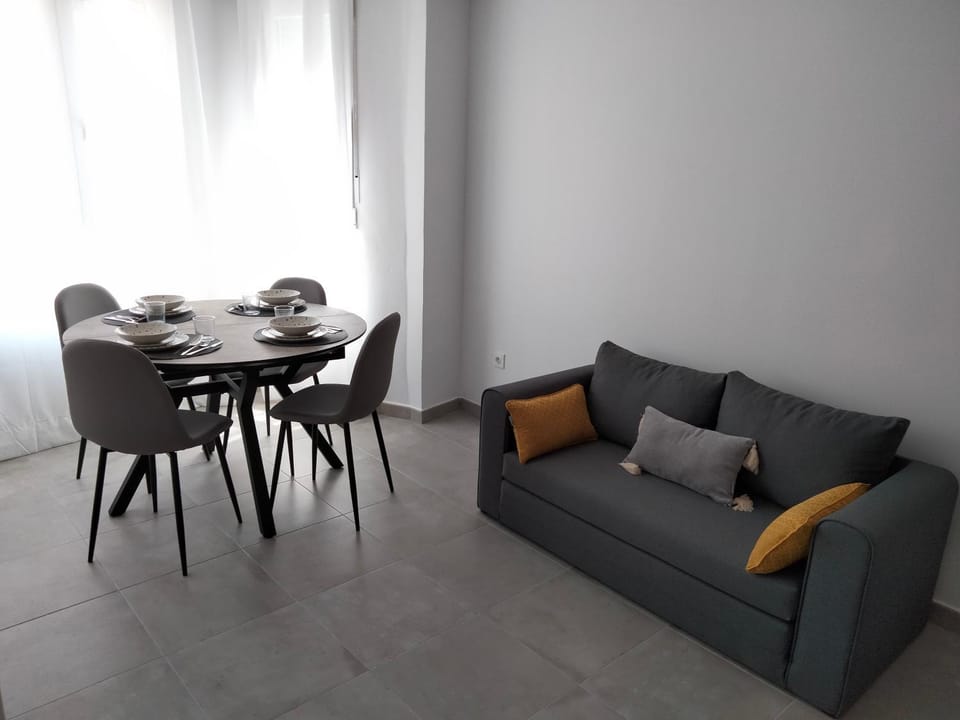Living room, Seating area, Dining area