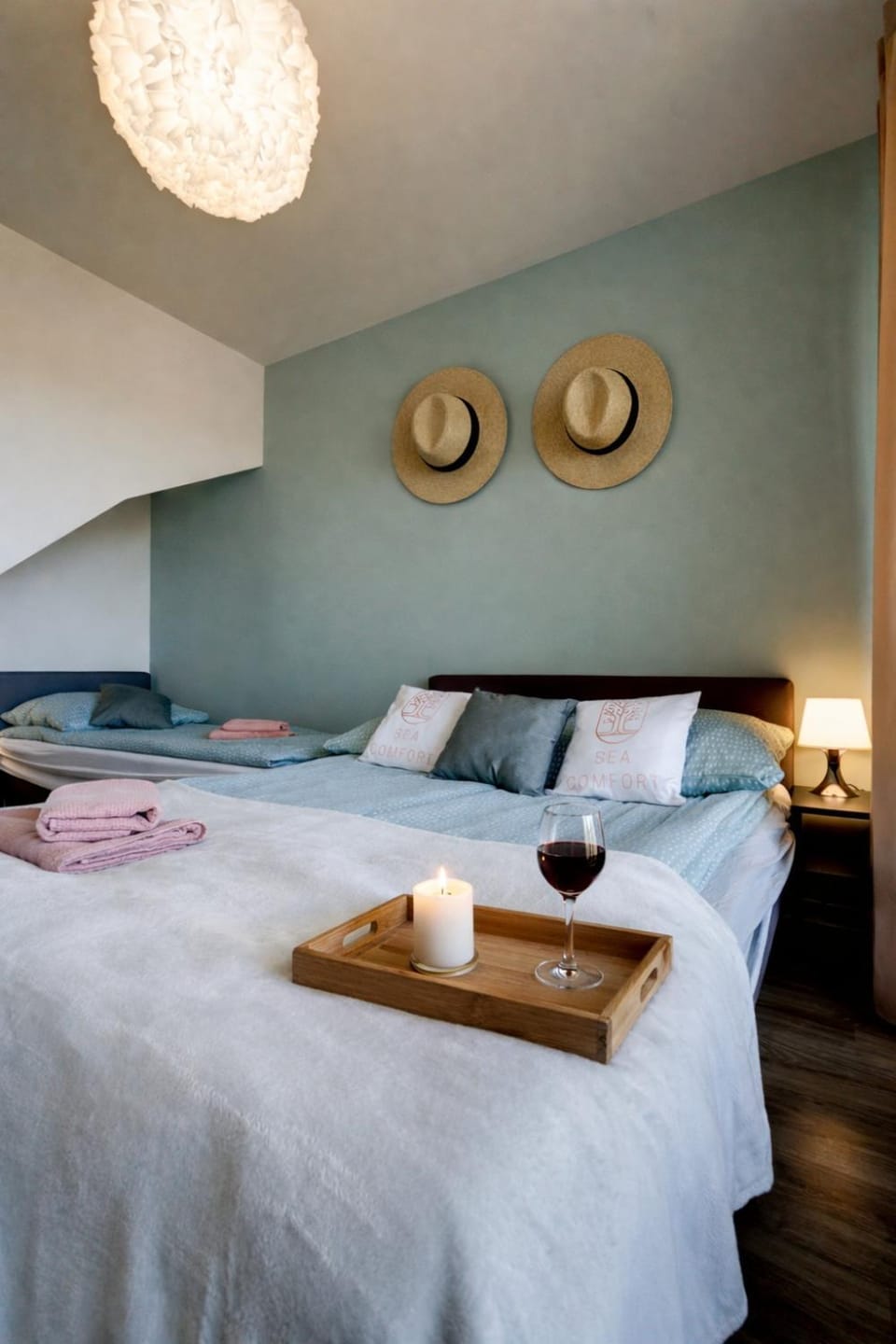 Bed, Balcony/Terrace, Balcony/Terrace, Bedroom, towels