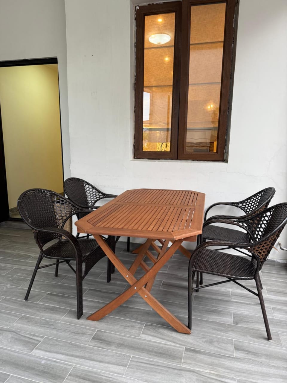 Facade/entrance, Seating area