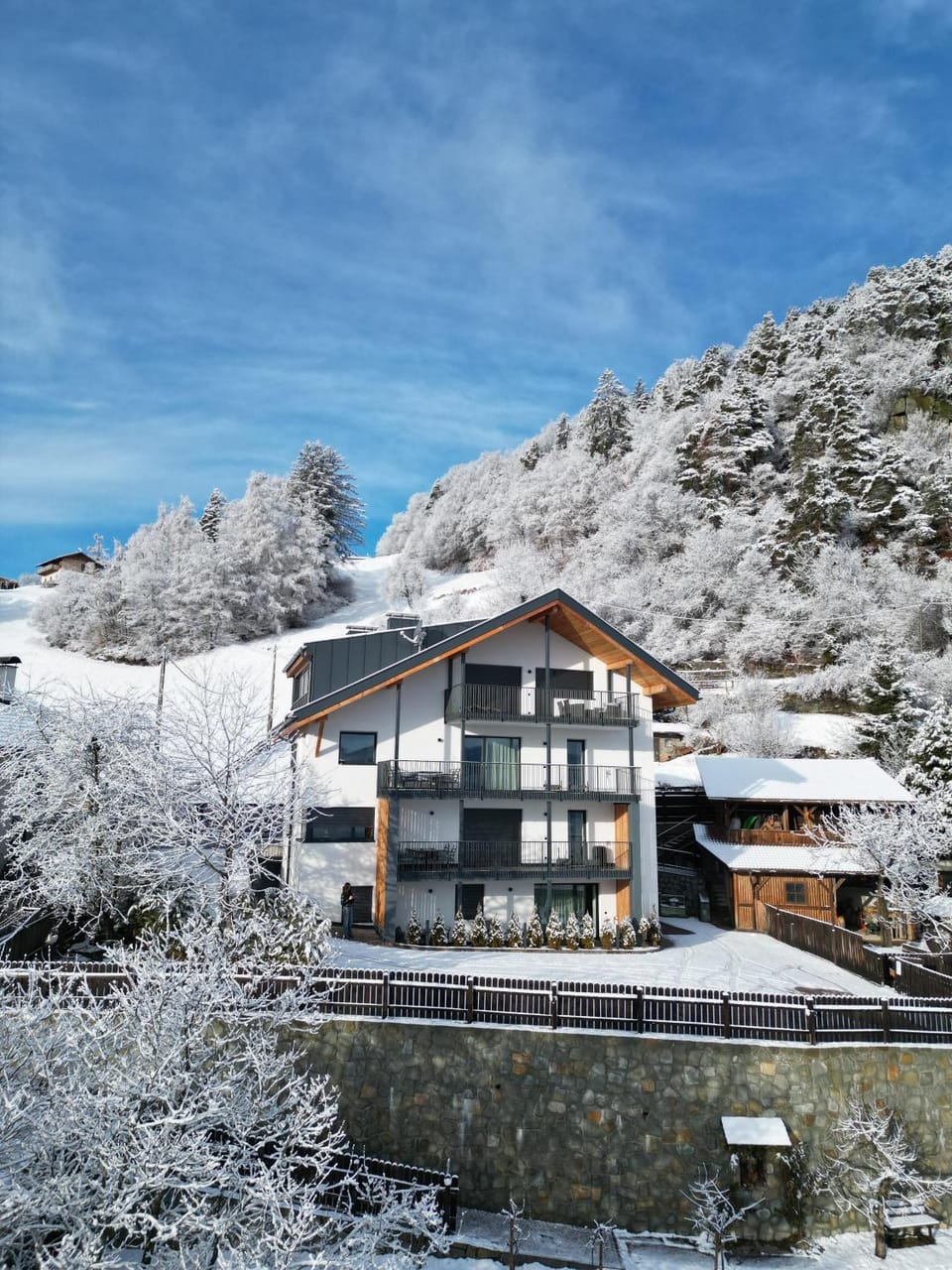 Property building, Winter