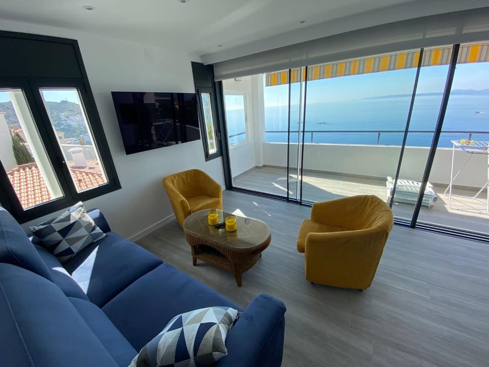 Appartement vues mer proche plage Apartment in Roses