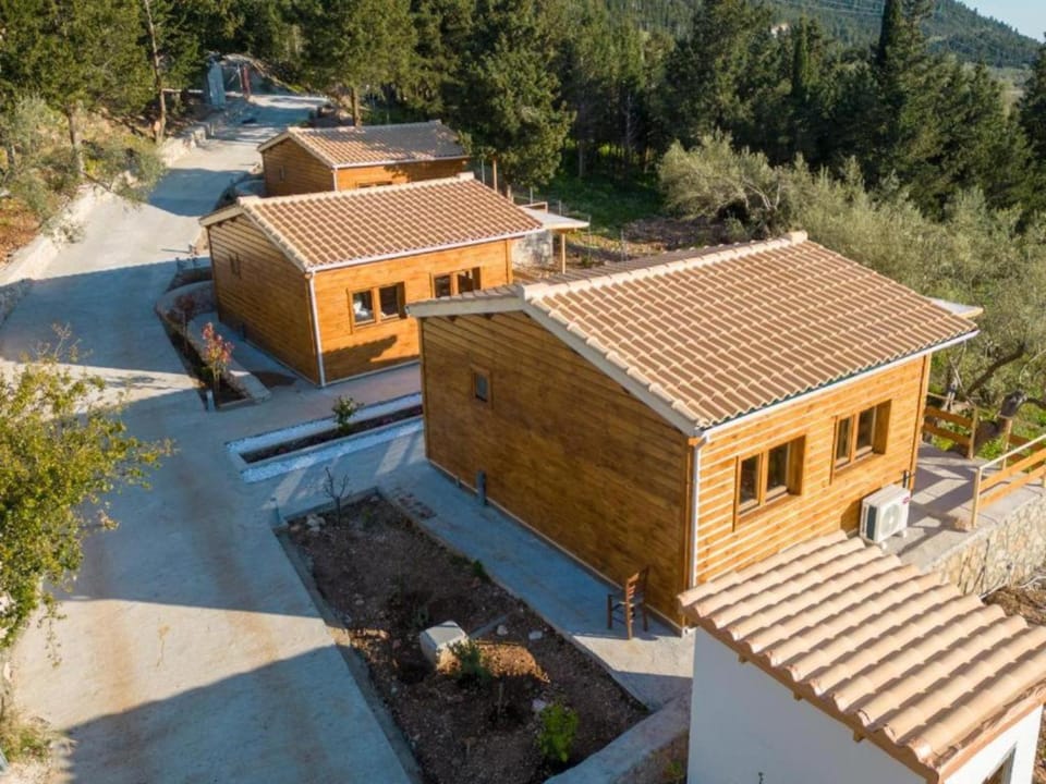 Property building, Spring, Natural landscape, Mountain view