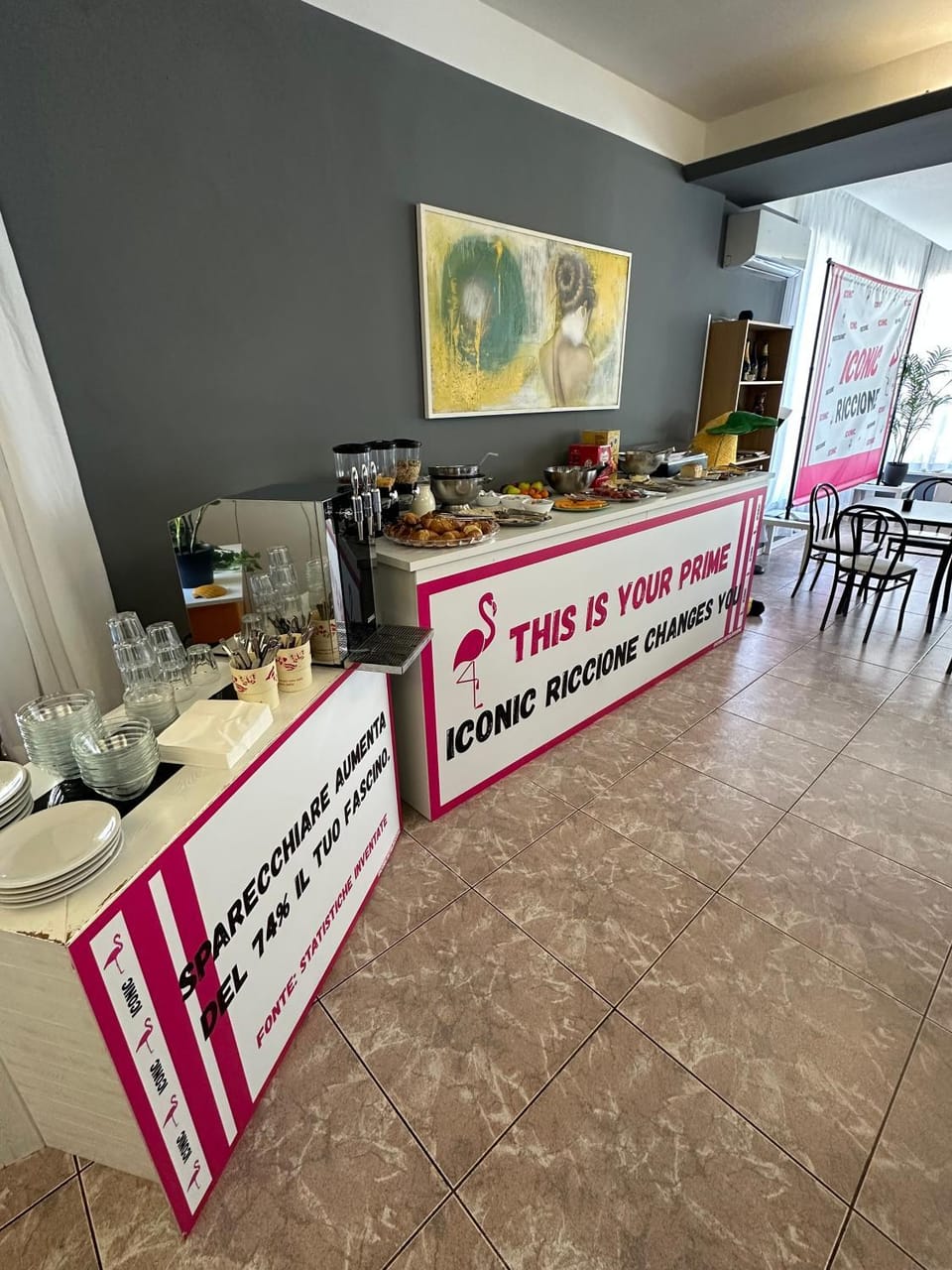 Buffet breakfast