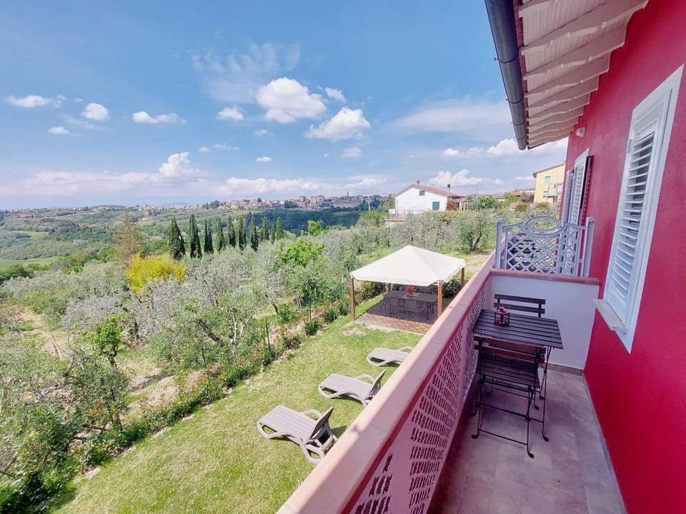 View (from property/room), Balcony/Terrace, Balcony/Terrace, City view, Garden view, Sunset