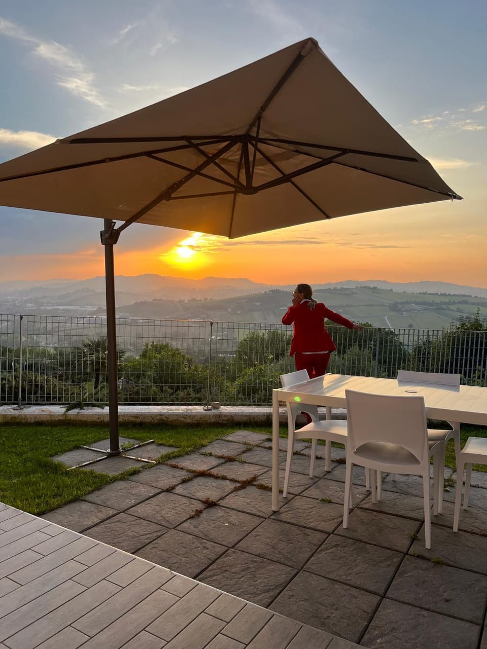 Property building, Garden, Garden, Garden view, Mountain view