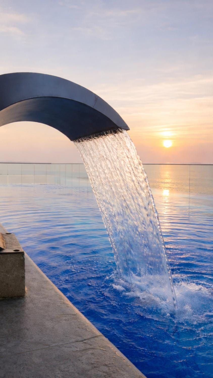 Pool view, Swimming pool