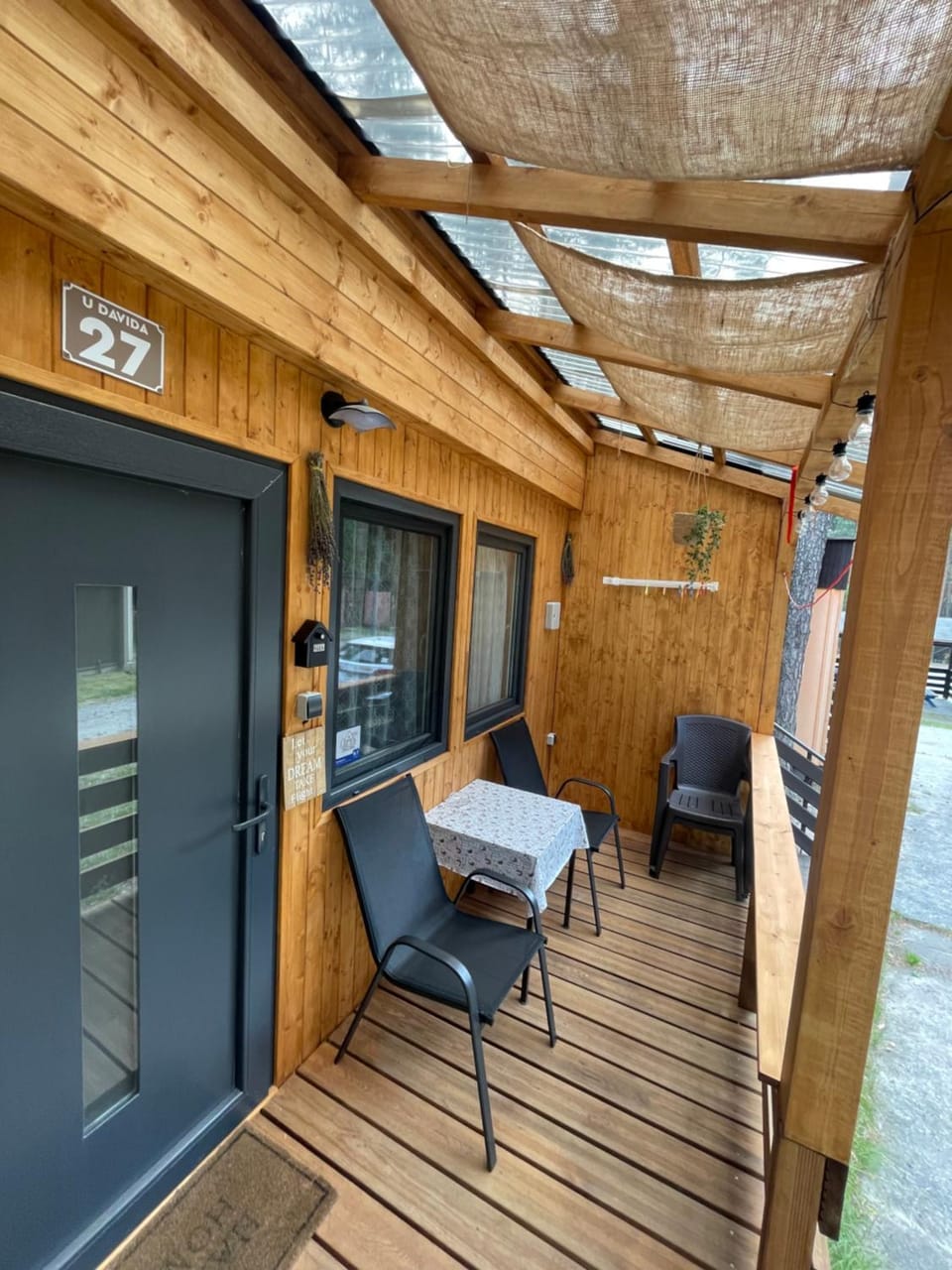 Chatky U Davida Máchovo jezero Chalet in Saxony