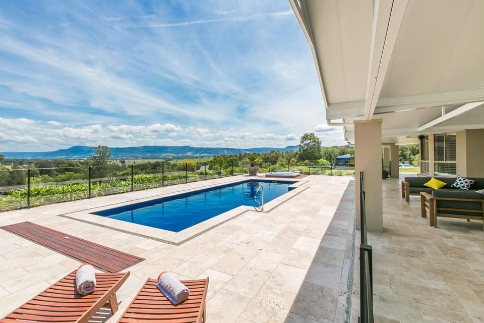 Property building, Mountain view, Swimming pool, Swimming pool, sunbed