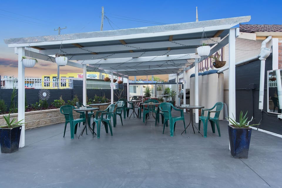 Smoking area