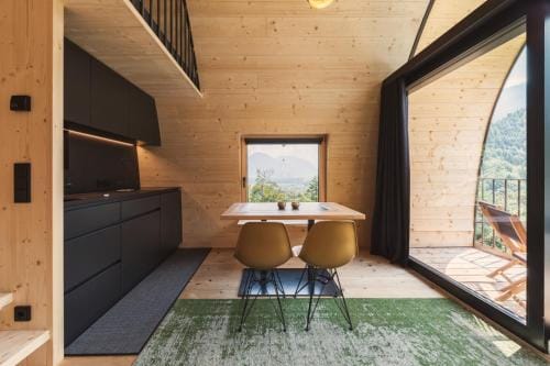 Himmelchalet - Alpencamping Nenzing Lodge in Vorarlberg, Austria