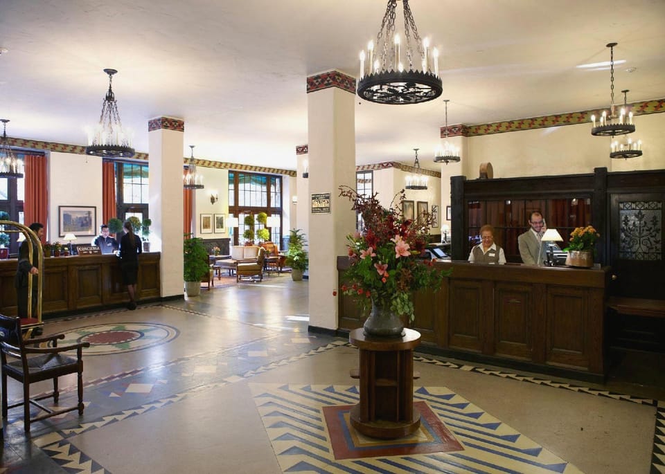 The Ahwahnee Hotel in Yosemite Valley