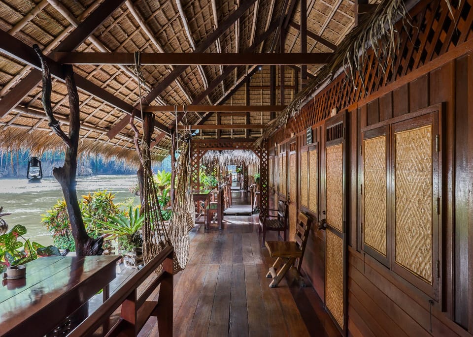 River Kwai Jungle Rafts Resort Hotel in Thailand