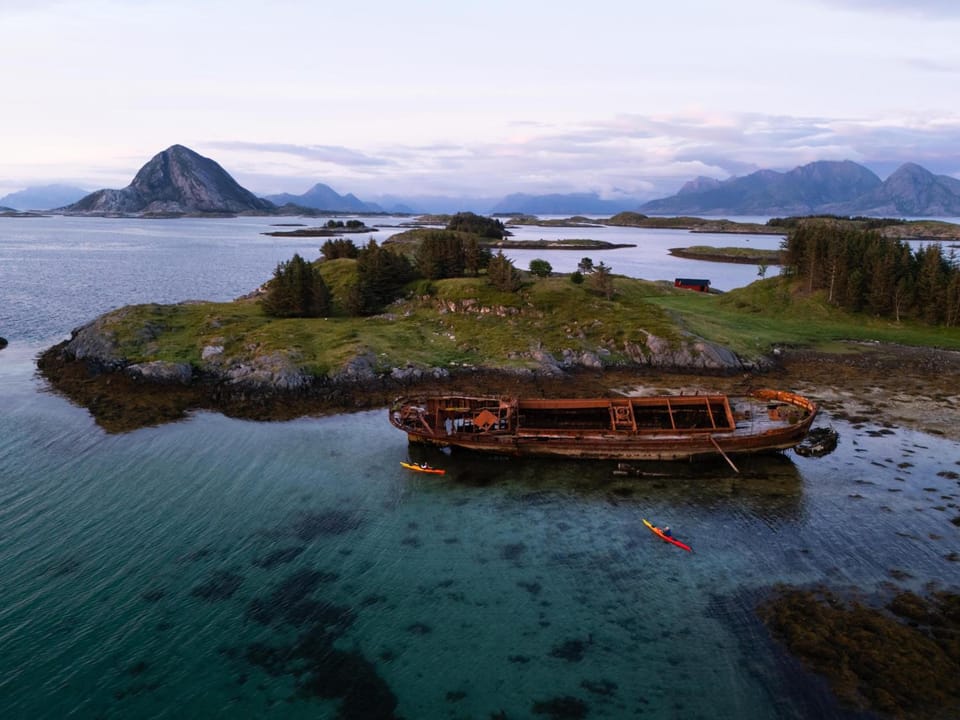 Gulbrakka Basecamp Inn in Nordland, Norway