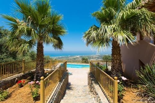 Maroulas Villas Ioanna & Stavros, Private Pools, BBQ & SeaView, By ThinkVilla Hotel in Rethymno