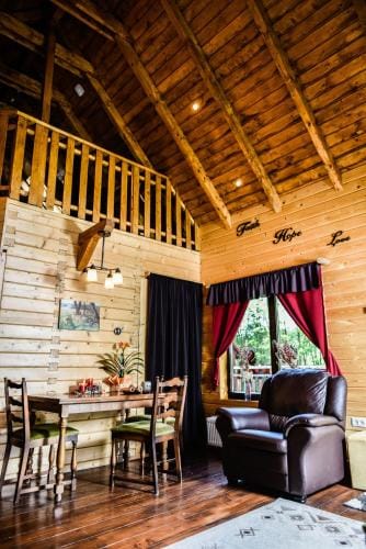 The Little Mountain Cabin Lodge in Timiș County