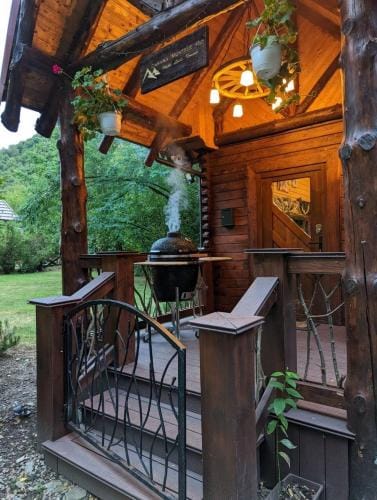 The Little Mountain Cabin Lodge in Timiș County
